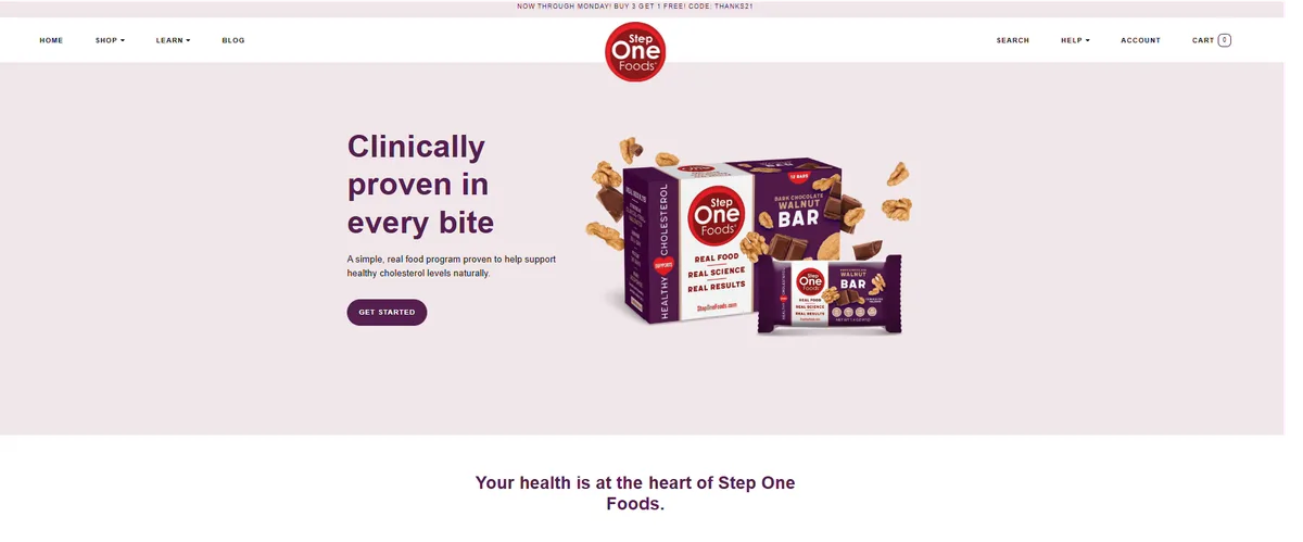 Step One Foods — storefront