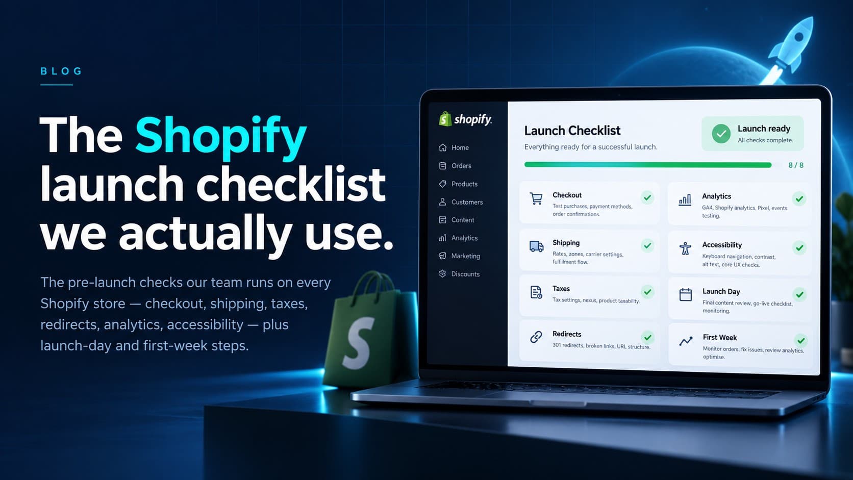 Shopify Launch Checklist